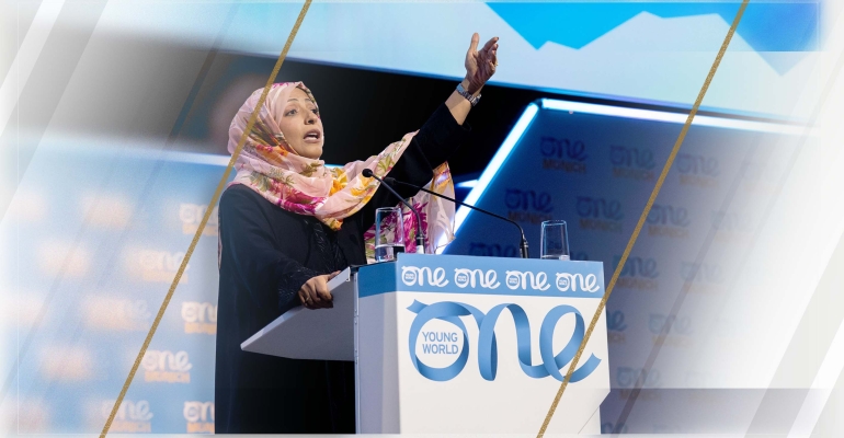 Tawakkol Karman Urges Moral Leadership and Global Justice at One Young World 2025 Summit in Munich